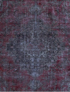 Lila Persien Vintage Matta  290 x 190 cm