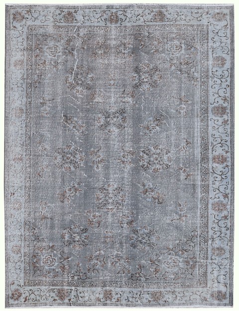 Blau Türkei Vintage Teppich 300 x 206 cm