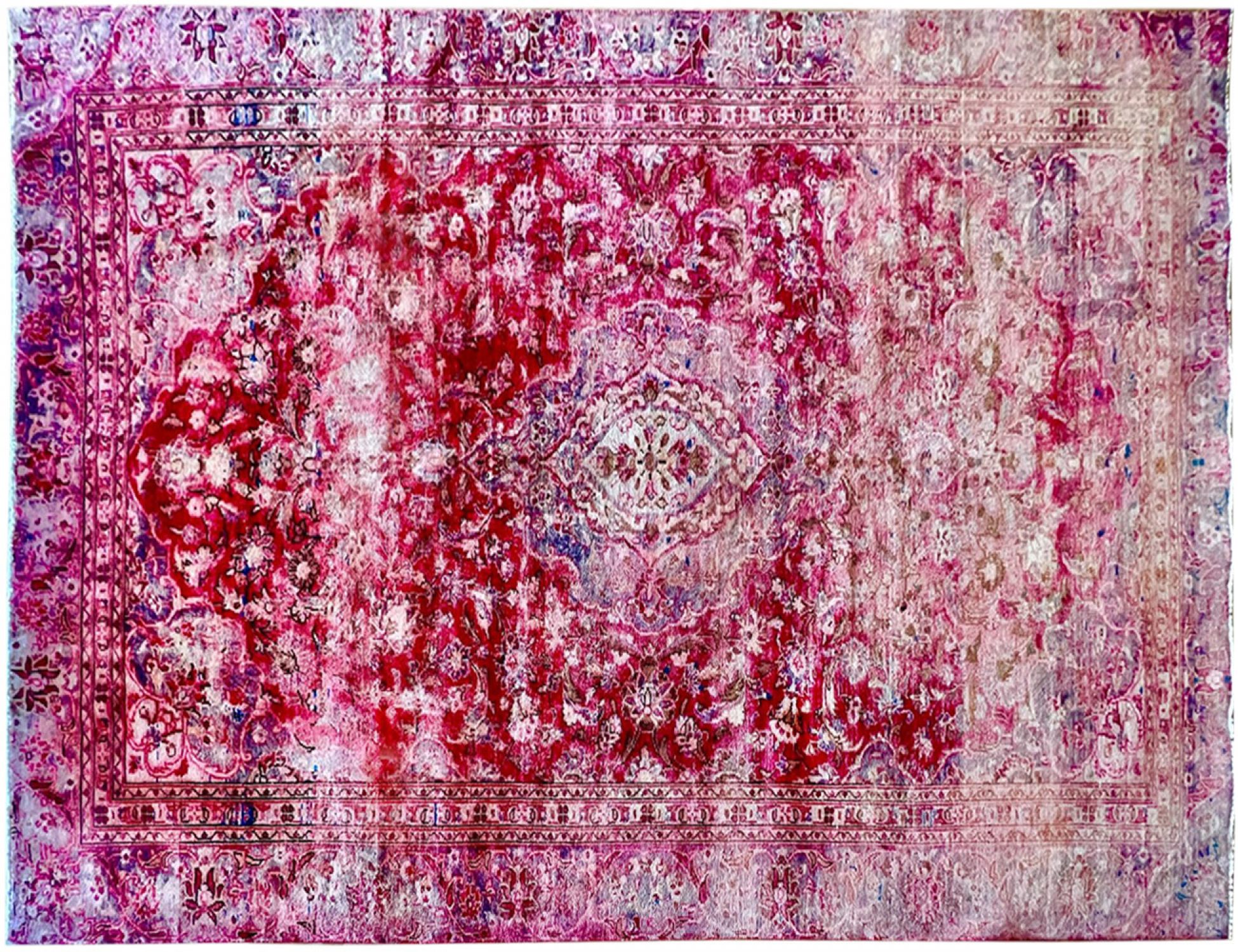  Vintage Tapis  rouge <br/>290 x 185 cm