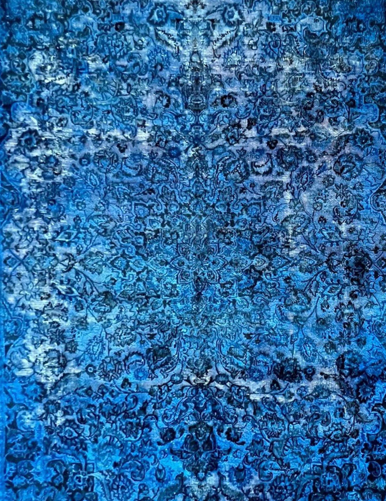 Tappeto Vintage  blu <br/>375 x 288 cm