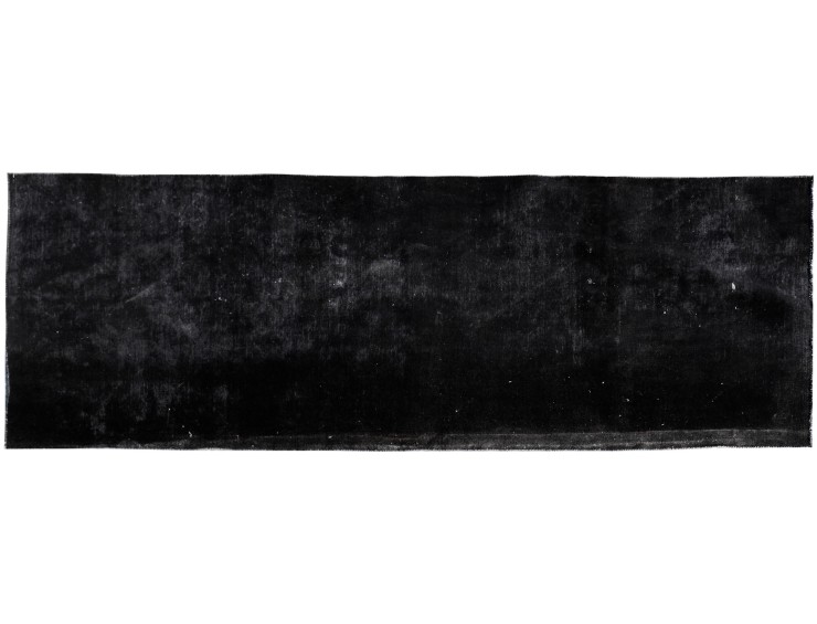 Nero Persiano Tappeto Vintage 348 x 135 cm