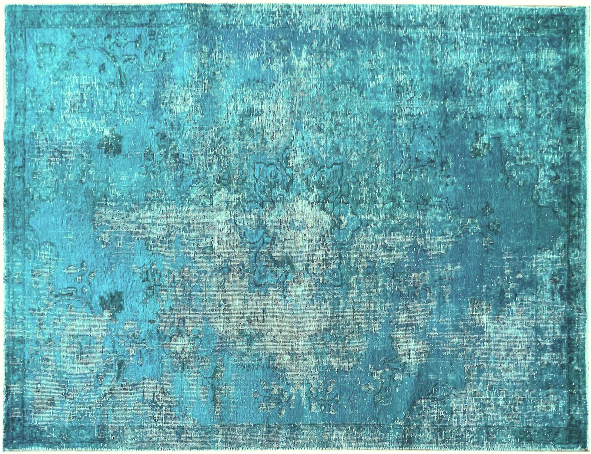 Tappeto vintage persiano  blu <br/>240 x 150 cm