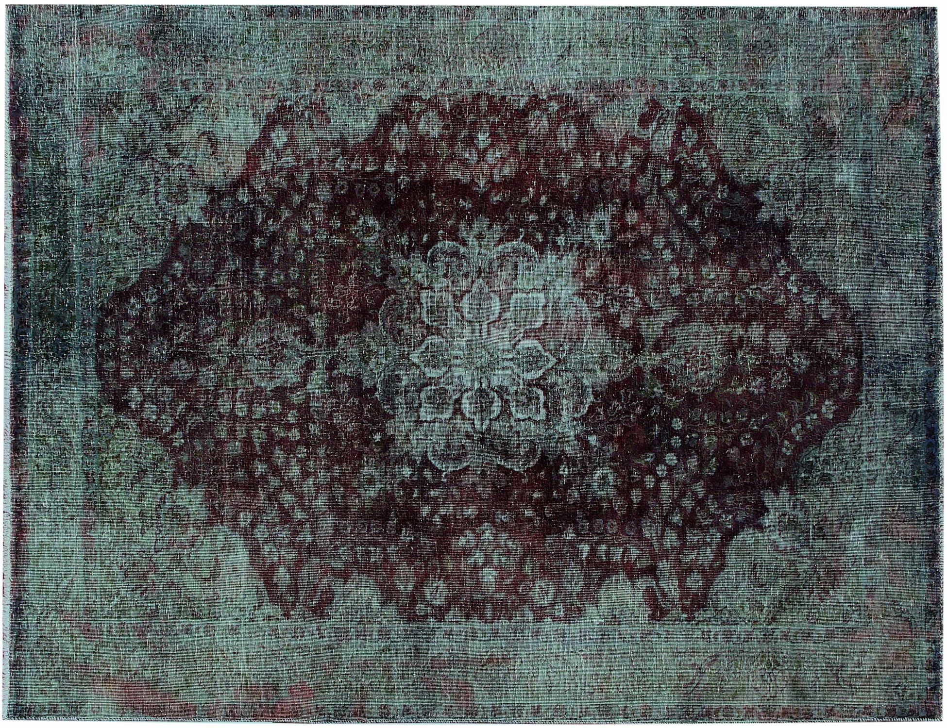 Tappeto vintage persiano  verde <br/>283 x 195 cm