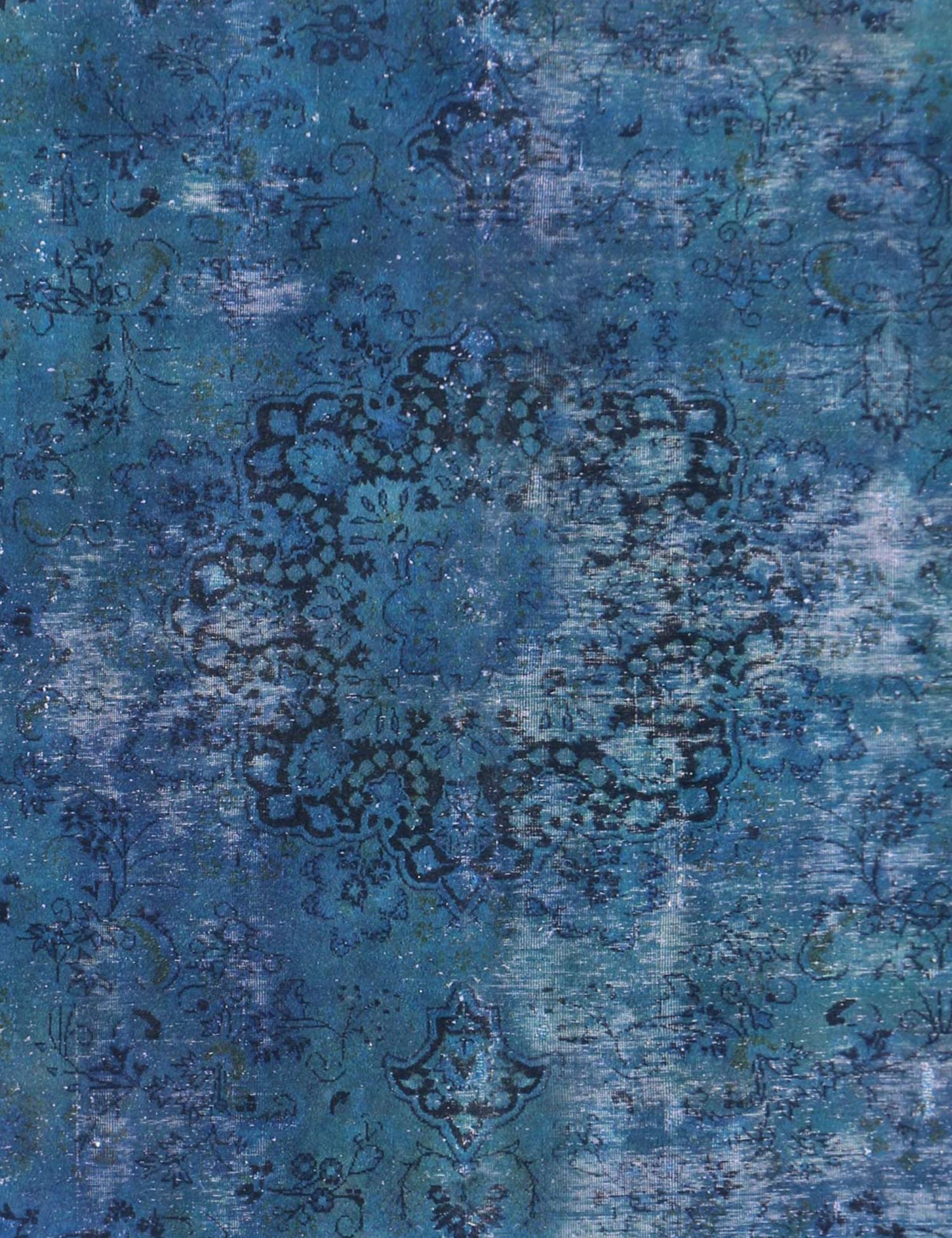 Tappeto Vintage  blu <br/>304 x 212 cm
