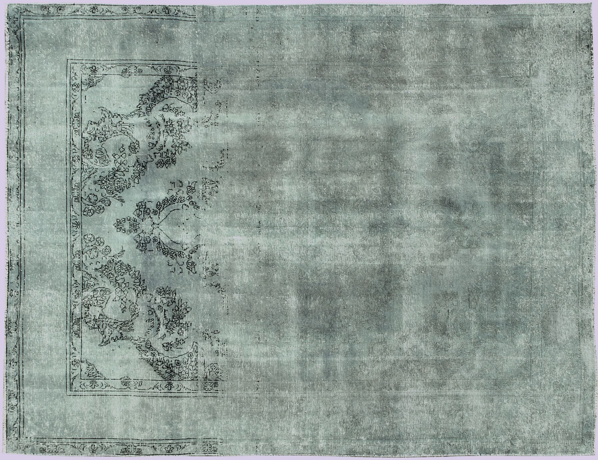 Tappeto vintage persiano  verde <br/>330 x 240 cm