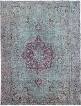 Persisk vintage teppe 250 x 187 turkis