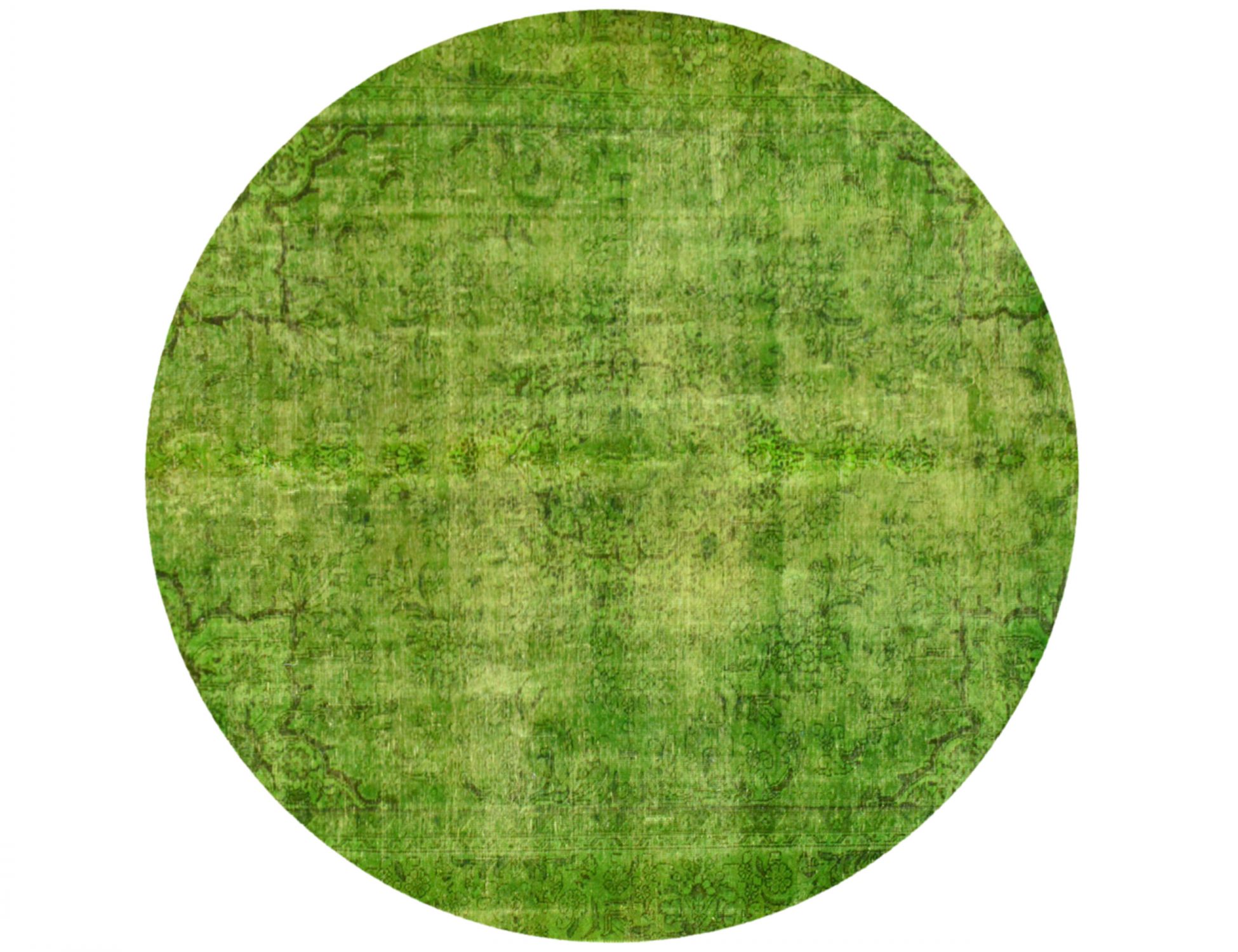 Tappeto Vintage  verde <br/>262 x 262 cm