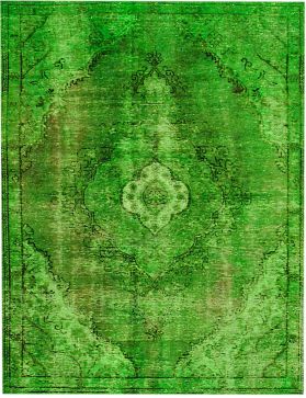 Vintage Teppich 226 X 146 grün