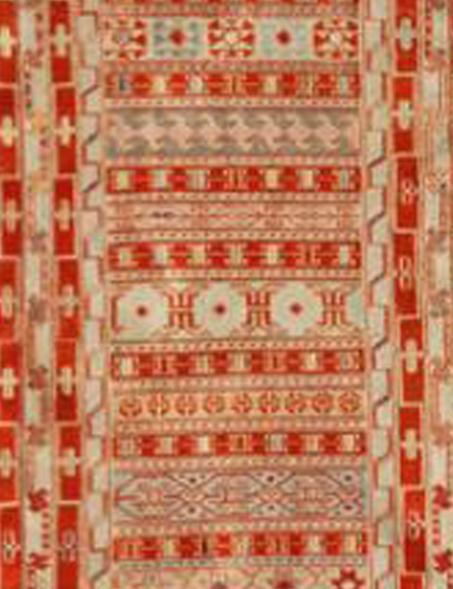 PERSIAN SILK KILIM   283 x 74 cm