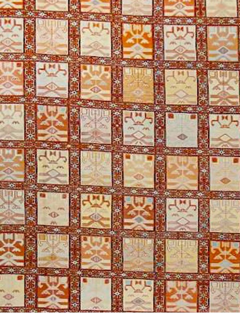 Persian Silk Kilim 288 x 200