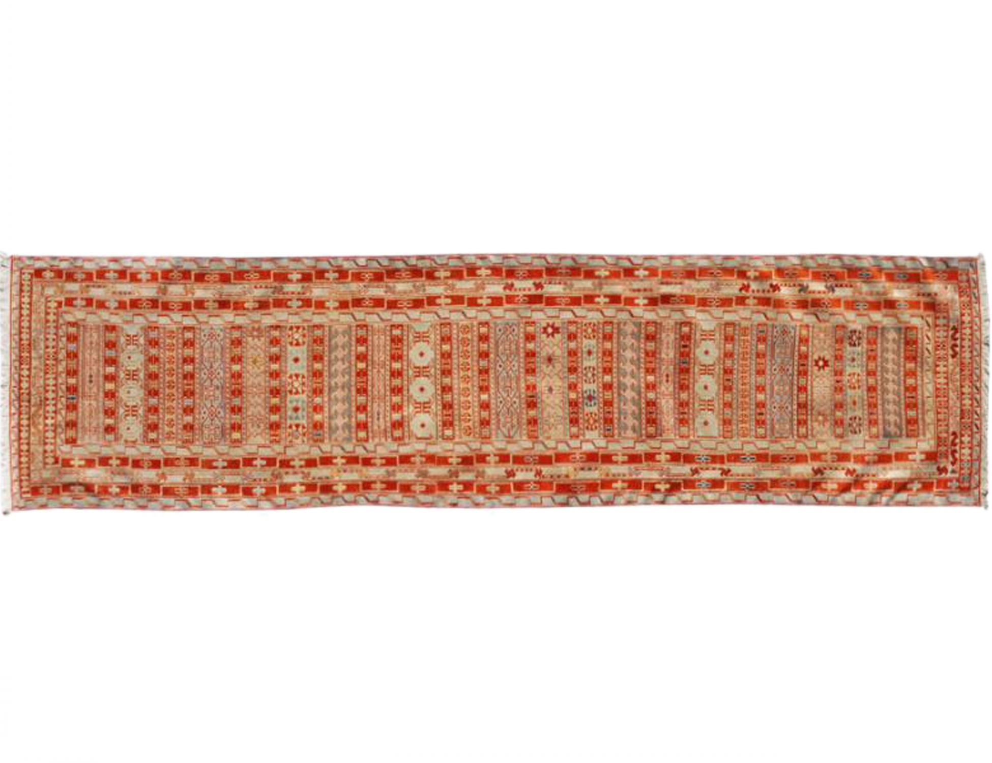 PERSIAN SILK KILIM   283 x 74 cm