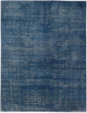Modern carpet 186 x 149 bleu