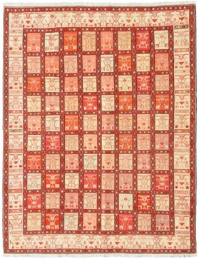 Persian silk Kilim  multicolor  <br/>287 x 186 cm