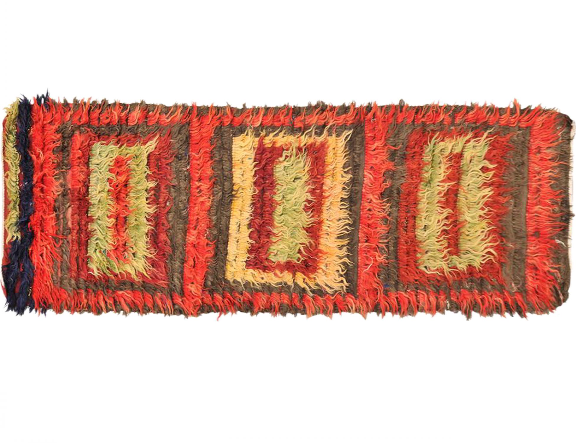 KELIM  gelb <br/>307 x 103 cm