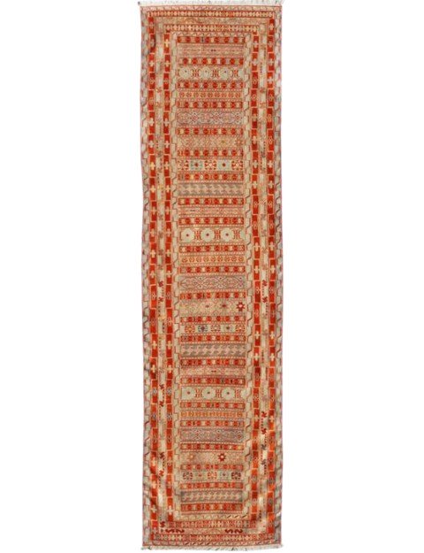  Persien Persische Seide Kelim  283 x 74 cm