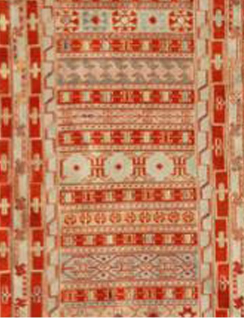  Persien Persische Seide Kelim  283 x 74 cm