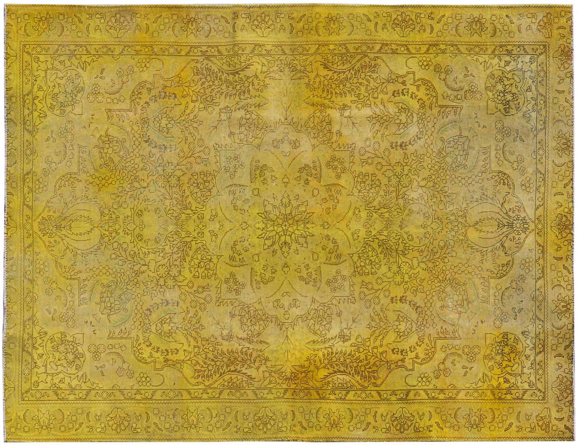 Tappeto Vintage  giallo <br/>264 x 196 cm