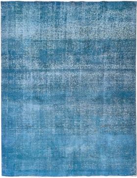 Alfombra vintage 277 X 182 azul