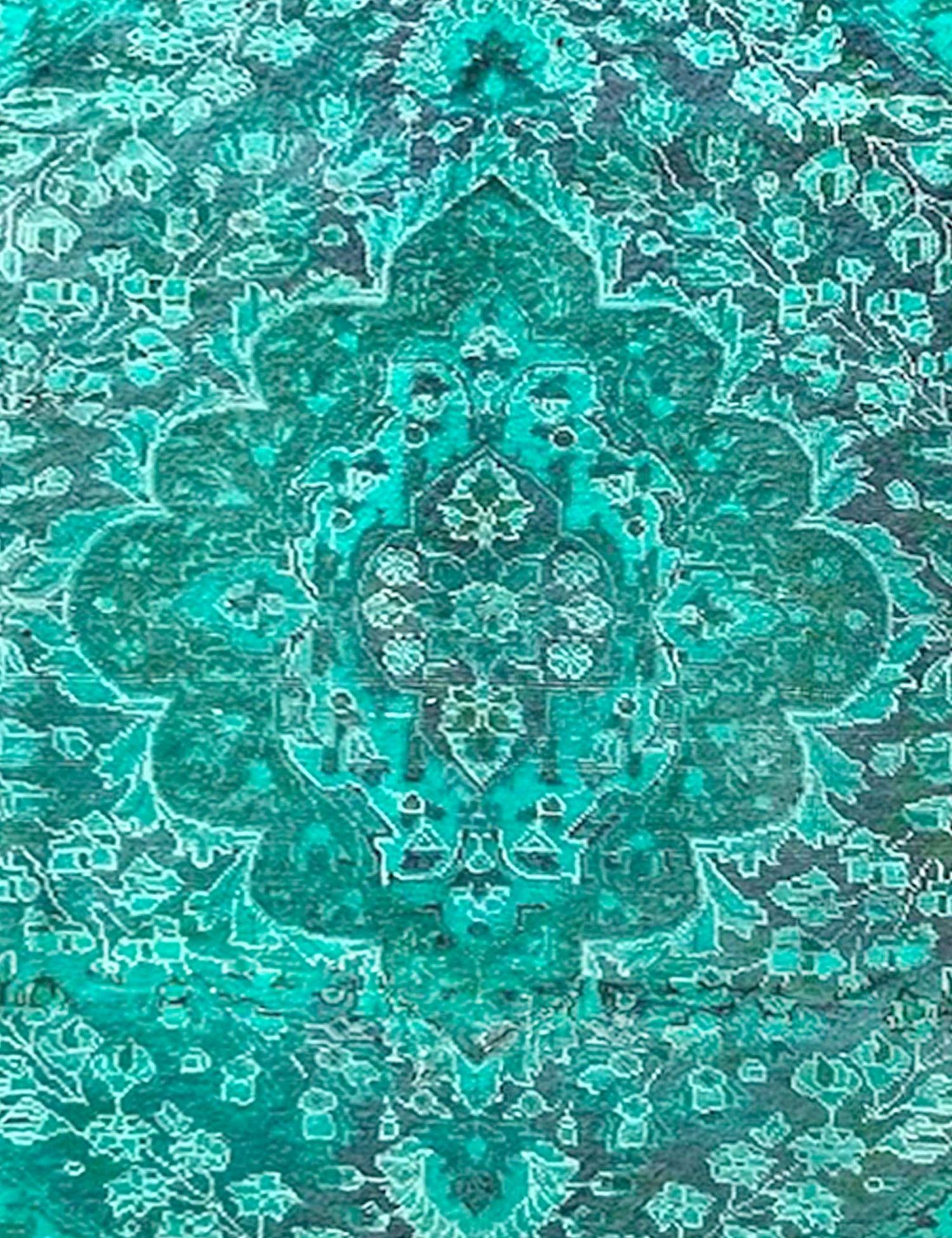 persischer vintage teppich  türkis <br/>265 x 180 cm