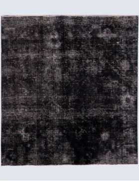 Vintage matta 186 x 144 svart