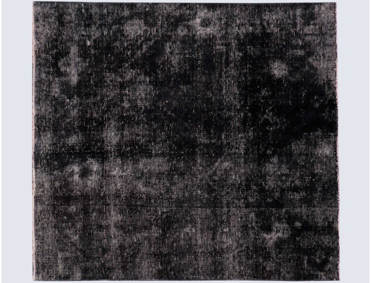 Black Persia Vintage Carpet 186 x 144 cm