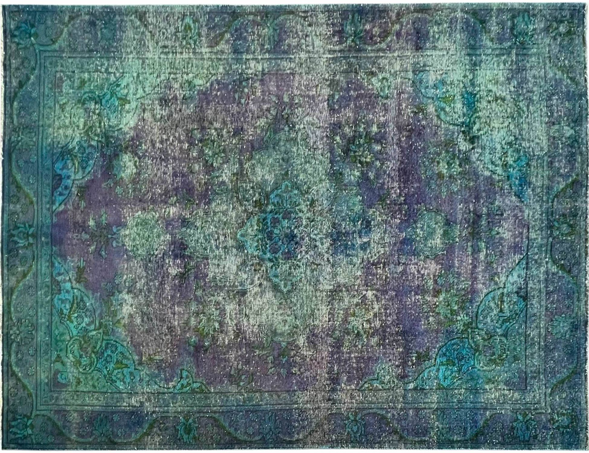 Tappeto vintage persiano  verde <br/>283 x 187 cm