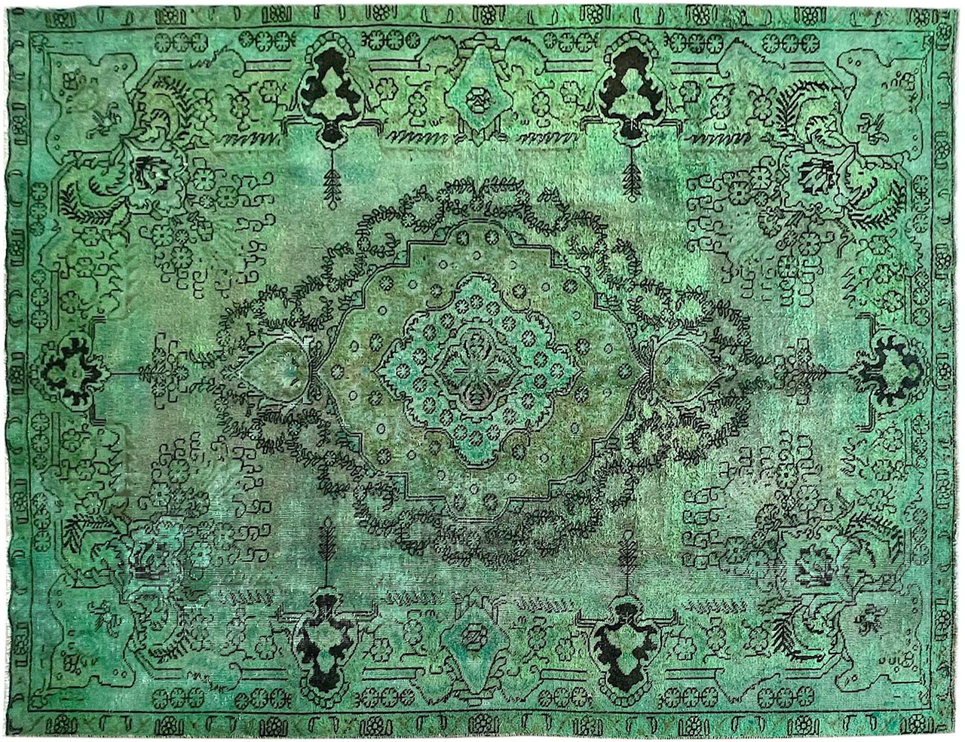 Vintage carpet  verde <br/>320 x 228 cm