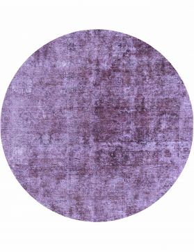 Perzisch Vintage Tapijt 170 x 170 purper