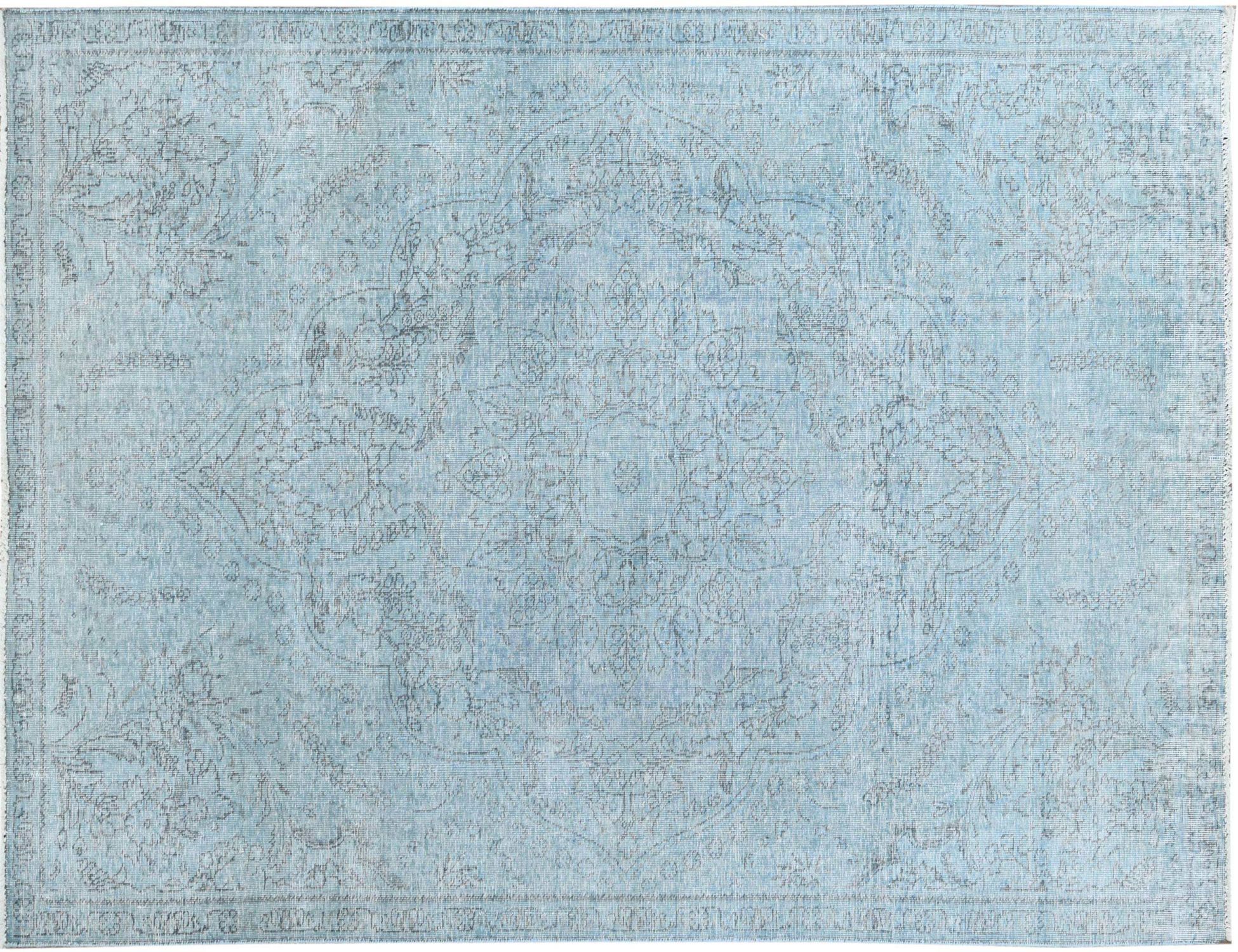 Vintagetæppe  blå <br/>265 x 179 cm