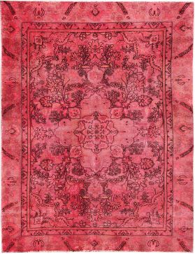 Persischer Vintage Teppich 265 x 180 rot