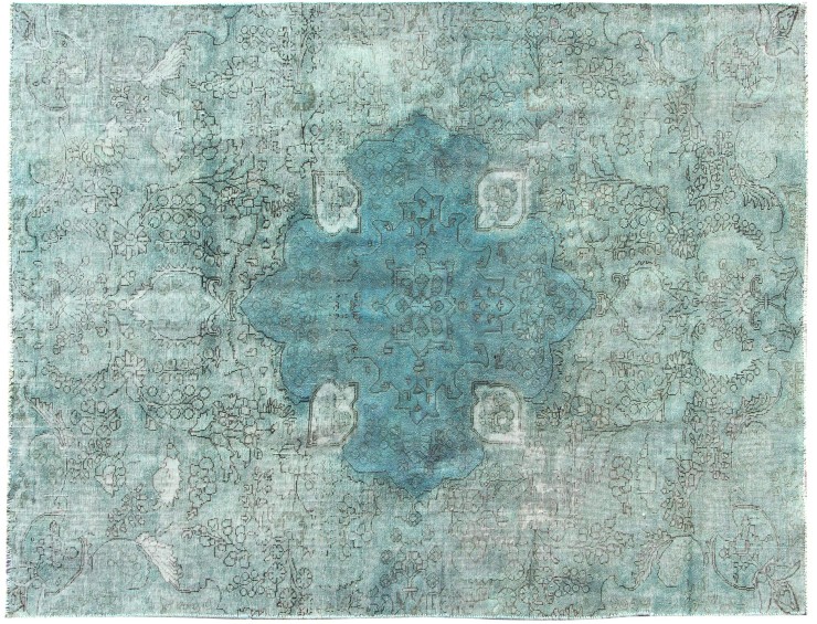 Green Persia Persian Vintage Carpet 280 x 184 cm