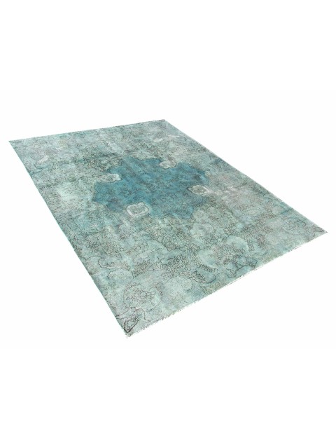 Grün Persien Persischer Vintage Teppich  280 x 184 cm