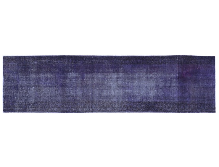 Viola Persiano Tappeto Vintage 294 x 74 cm