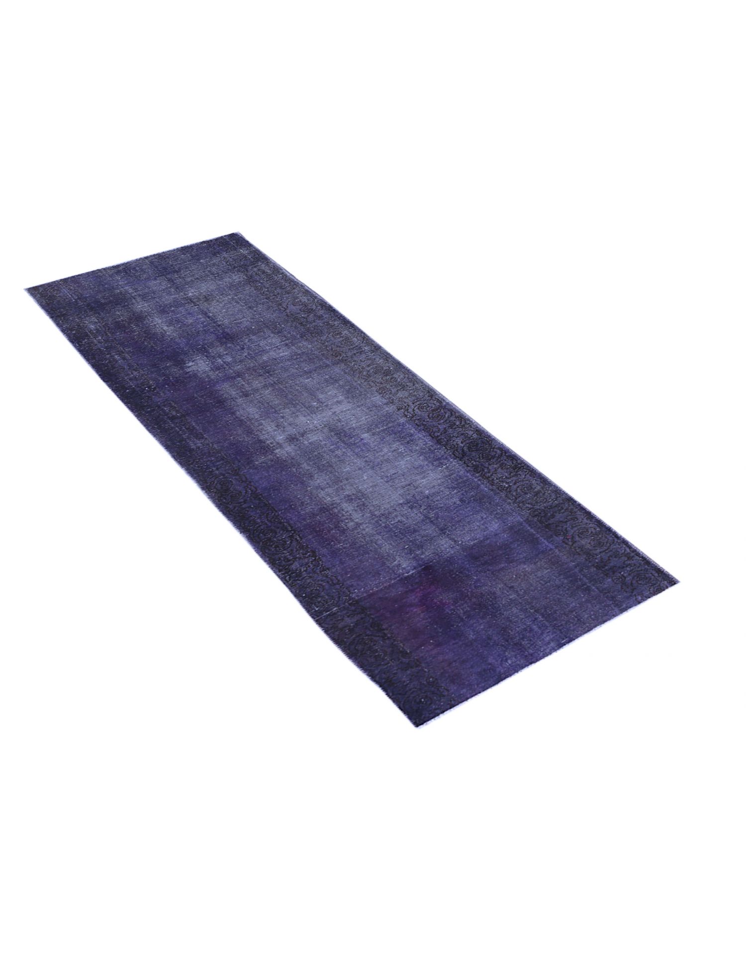 Purple  Persia Vintage Carpet  294 x 74 cm - Unique Handmade Carpet