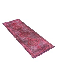 Rosso Persiano Tappeto Vintage 291 x 105 cm - view 2