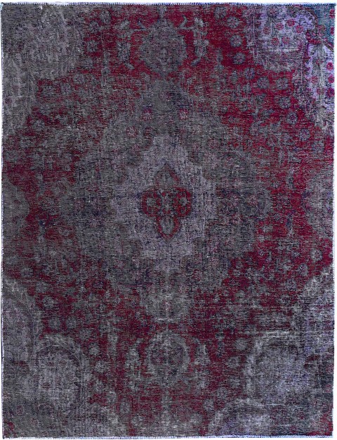Lila Persien Vintage Teppich 268 x 200 cm