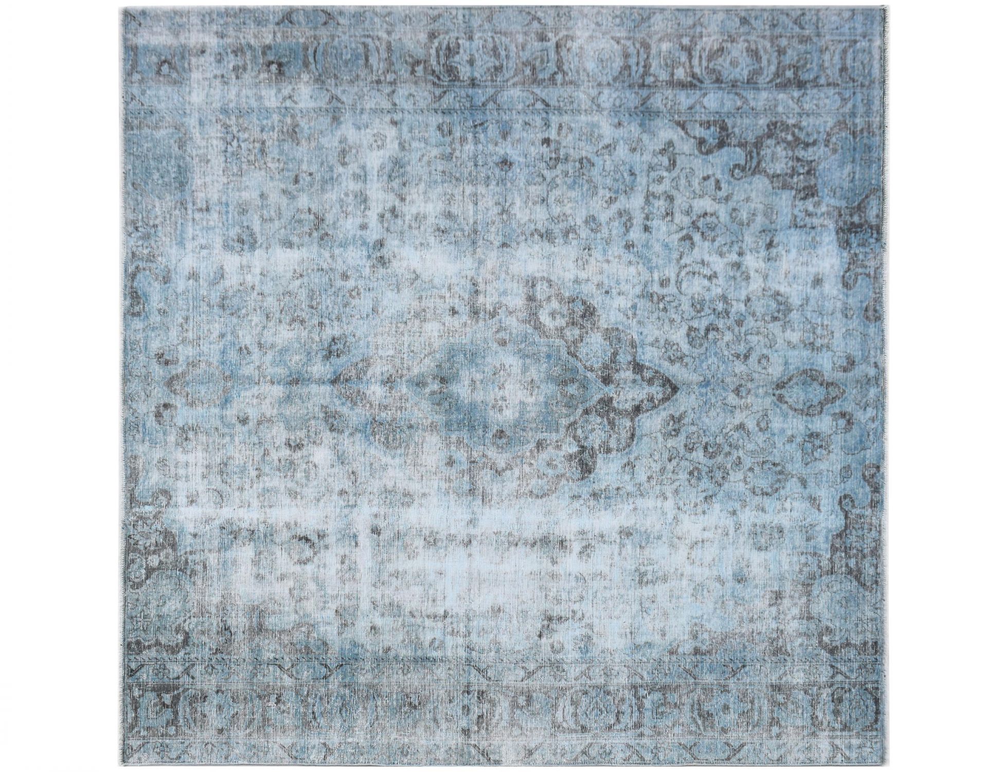 Tappeto Vintage  blu <br/>301 x 301 cm