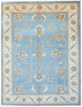 Tapis persan 306 x 241 bleu