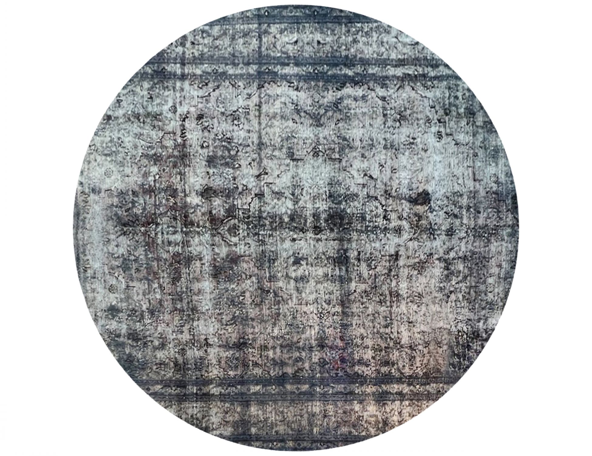 Tappeto Vintage  grigo <br/>286 x 286 cm