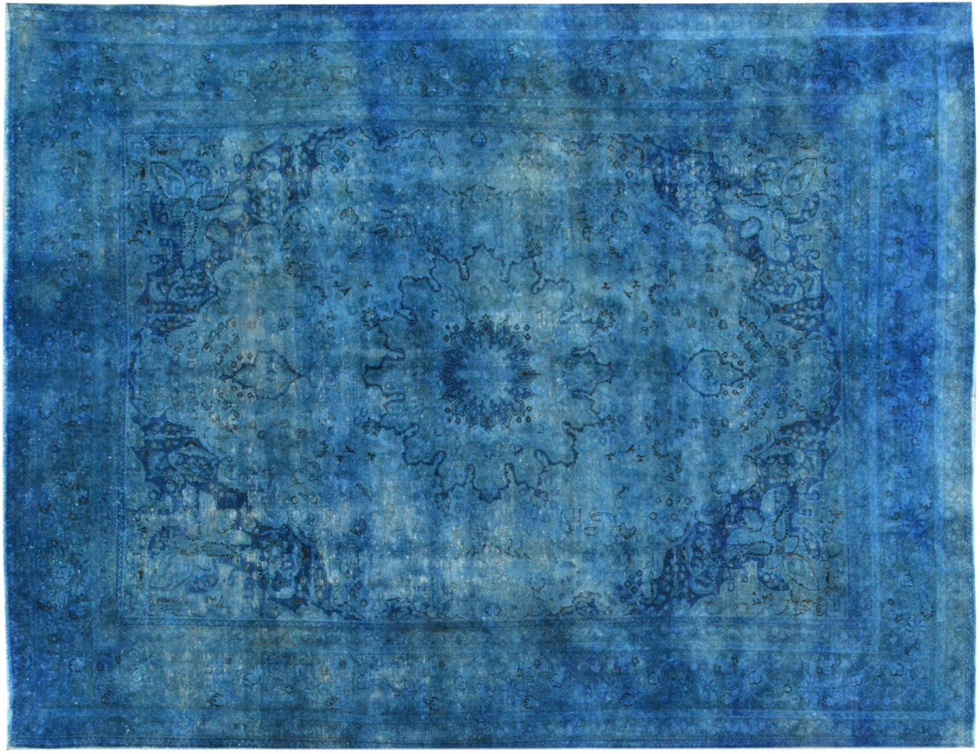 Vintage Teppich  blau <br/>389 x 296 cm