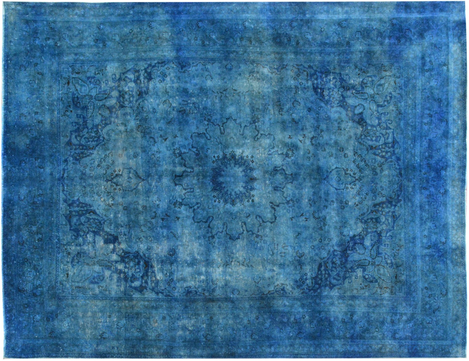 Vintage Matta  blå <br/>389 x 296 cm