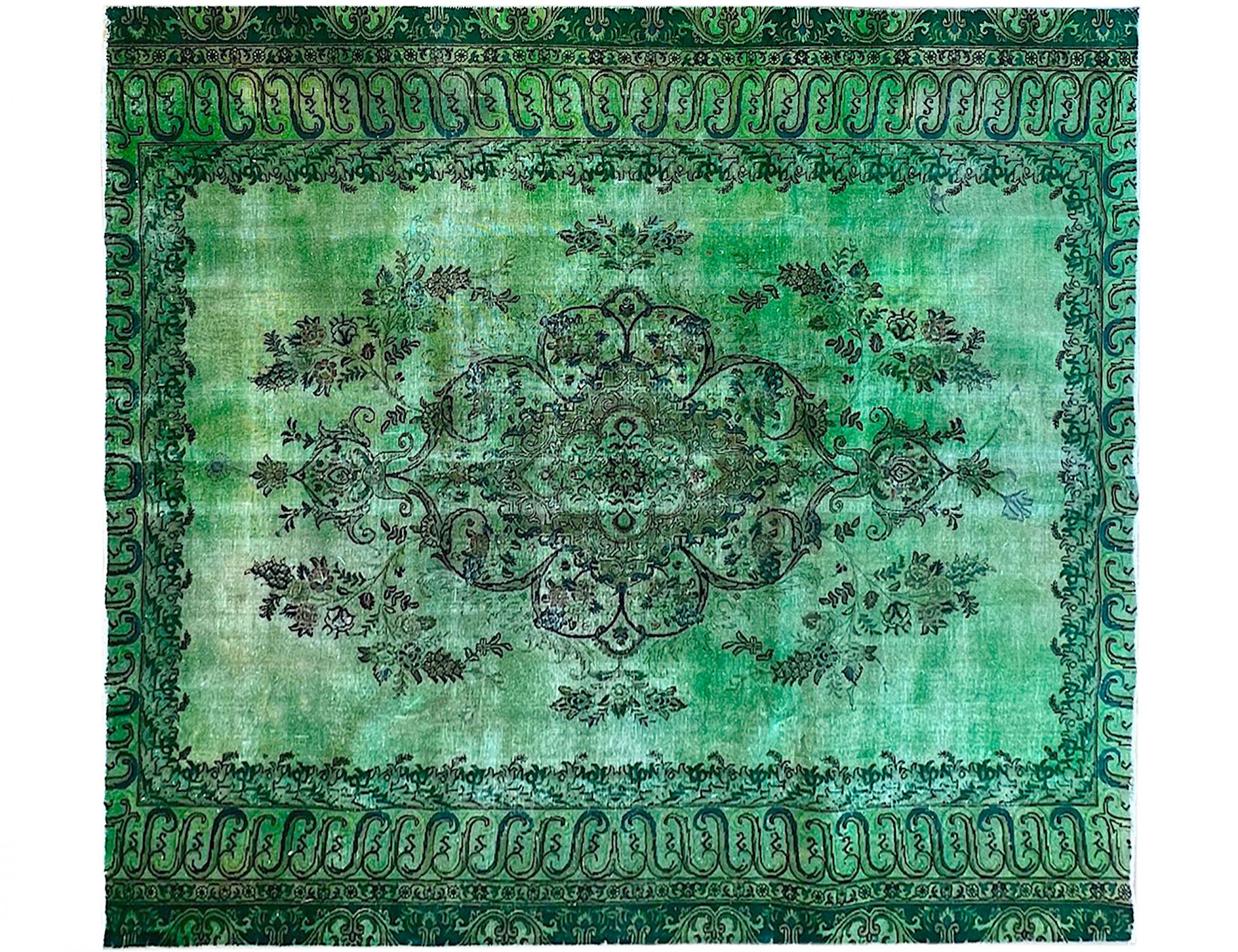 Tappeto Vintage  verde <br/>318 x 278 cm
