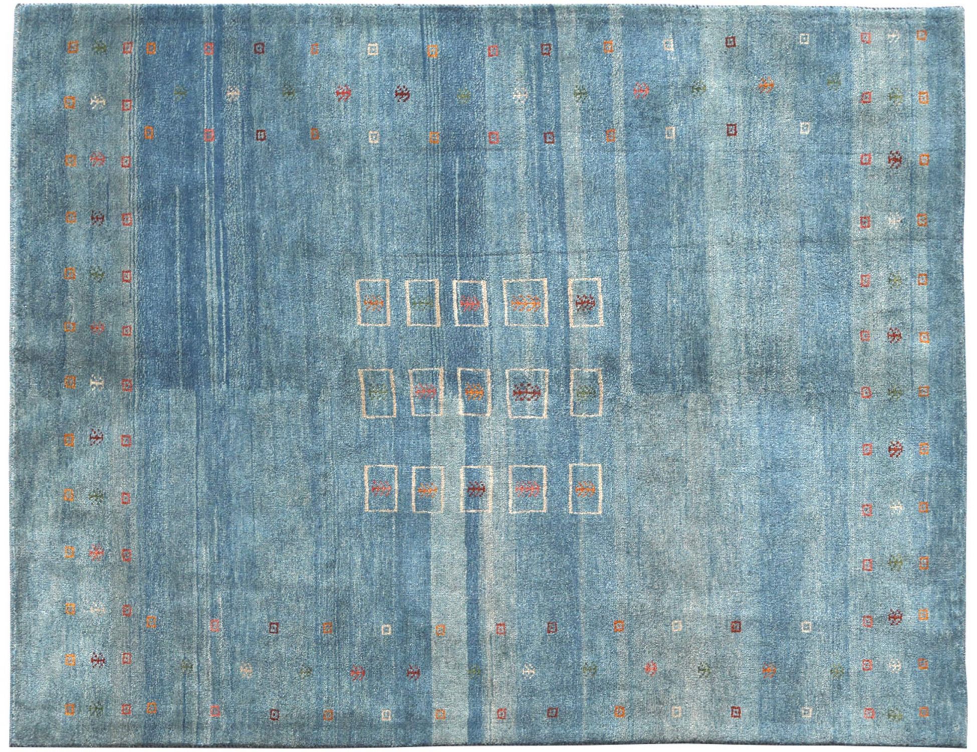 Moderne tæpper  blå <br/>233 x 170 cm