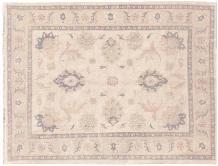 Beige Perzië Perzisch Tapijt  242 x 185 cm