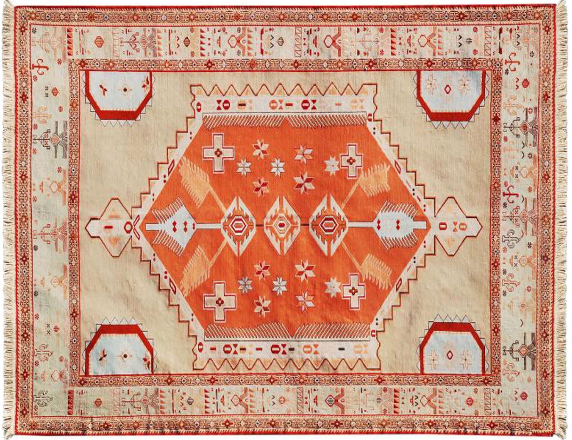 Persische Seide Kelim   <br/>199 x 125 cm