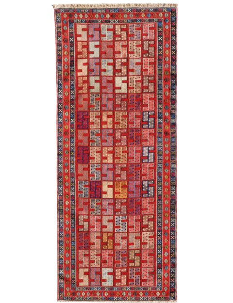 PERSIAN WOOL KILIMS  202 x 84