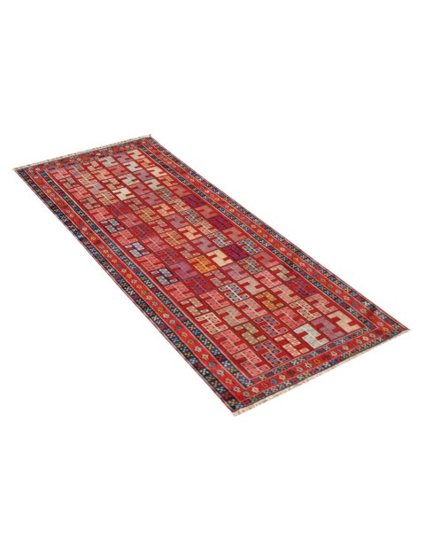 PERSIAN WOOL KILIMS  202 x 84