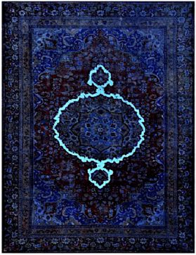 Vintage  Carpet 276 X 181 sininen