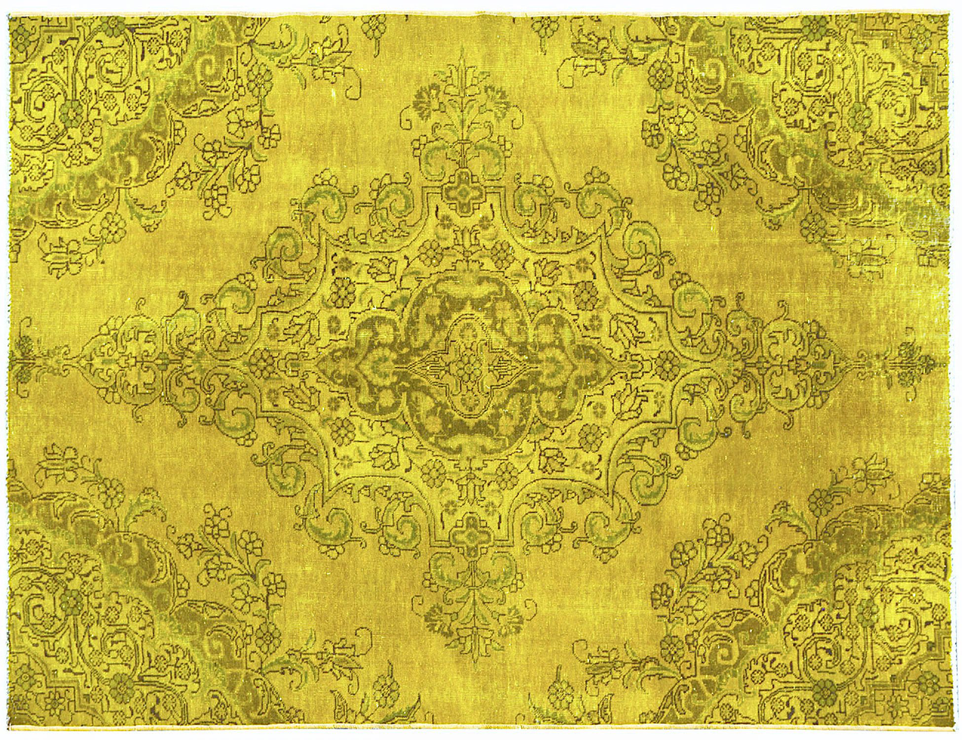 Vintage Teppich  gelb <br/>260 x 164 cm