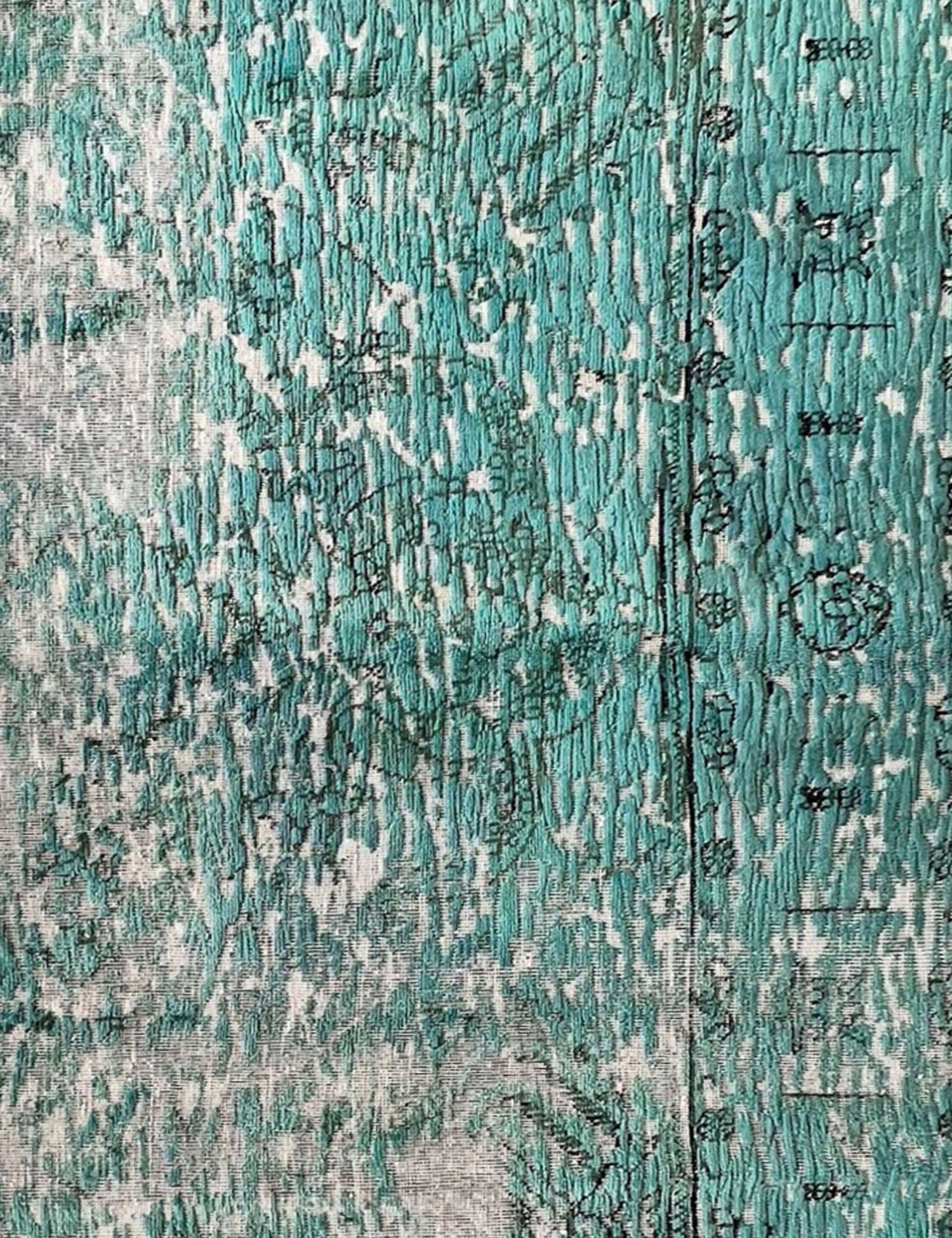 Tappeto vintage persiano  verde <br/>195 x 100 cm